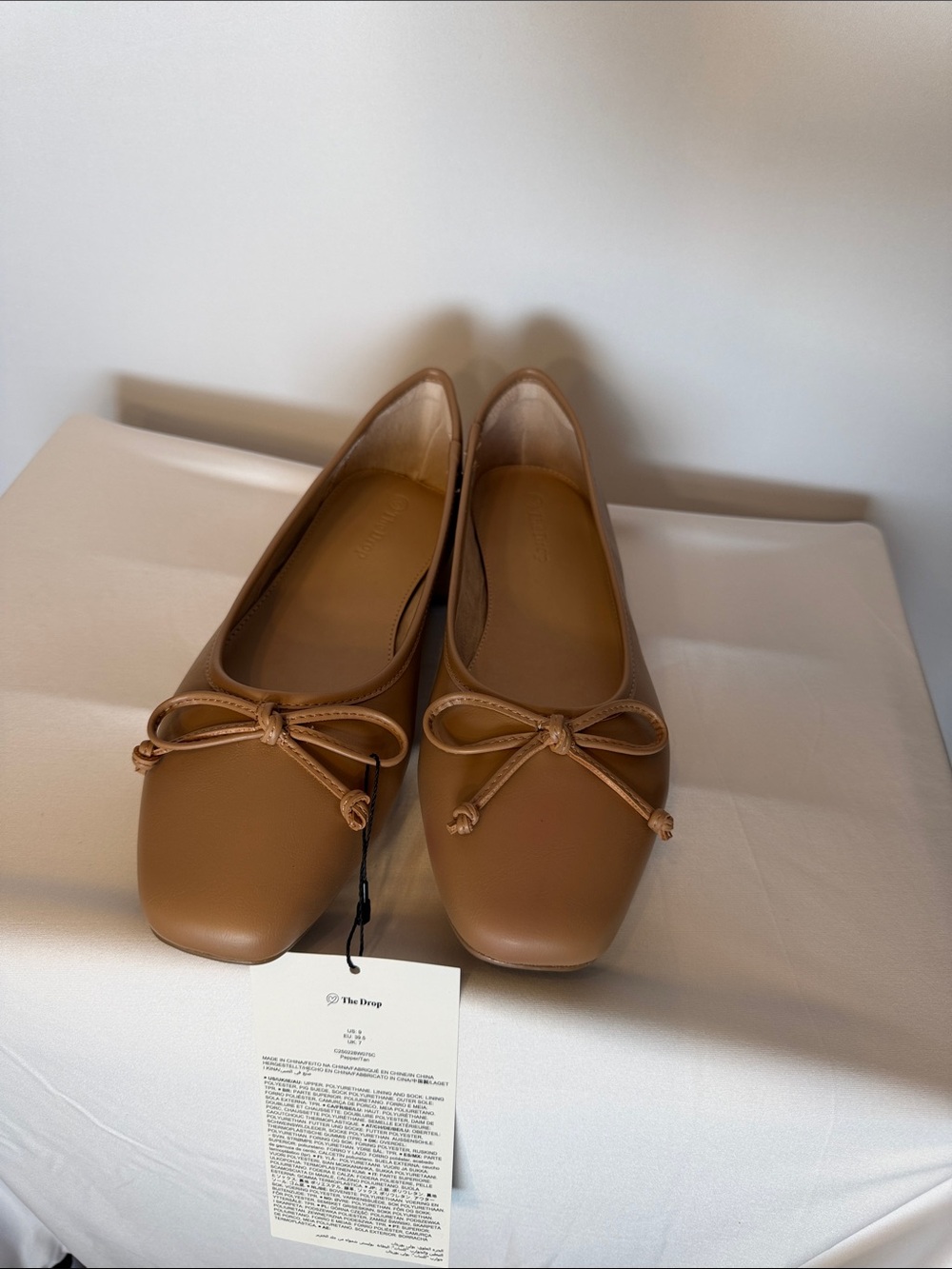 The Drop Women’s Nude Pepper Flat